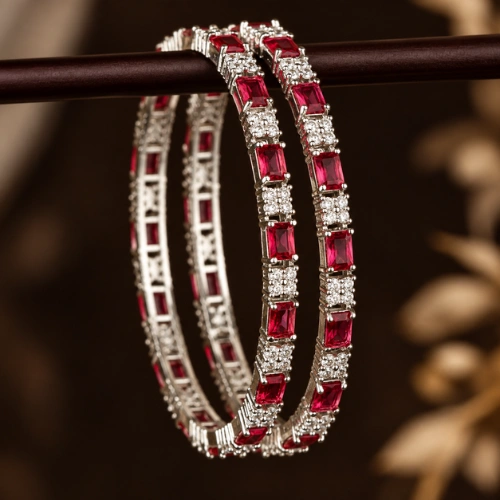 American Diamond (AD) Bangles